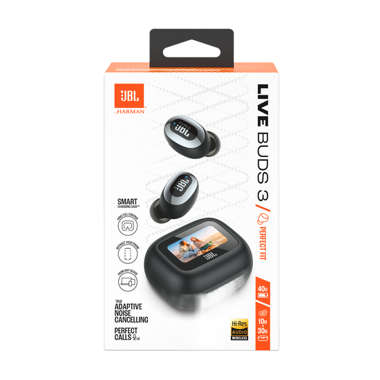 JBL Live Buds 3 Noise-Cancelling Earbuds with Smart Case